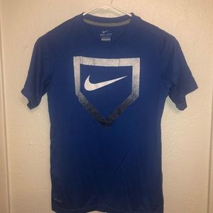 royal nike dri fit